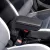 RATI ARMSTER S armrest SMART FORFOUR 2014-2019 without Cool&Media Packet [black,fabric,12V cable]