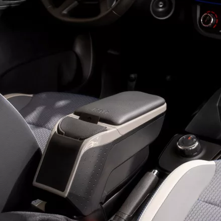 RATI ARMSTER 2 armrest FORD CONNECT 2014-2018  [grey,vegan leather,usb/aux cable]