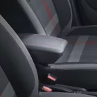 RATI ARMSTER 3 armrest SUZUKI IGNIS 2017-  [black,vegan leather,red stitching]