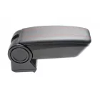 RATI ARMSTER 3 armrest SUZUKI SWIFT 2024- with manual handbrake  [black,vegan leather,red stitching]