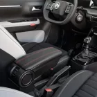 RATI ARMSTER 3 armrest CITROEN C3 AIRCROSS 2024-  [black, vegan leather, red stitching]