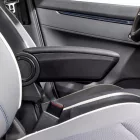 RATI ARMSTER 3 armrest CITROEN C3 AIRCROSS 2024-  [black, vegan leather, red stitching]