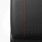 RATI ARMSTER 3 armrest CITROEN C3 AIRCROSS 2024-  [black, vegan leather, red stitching]