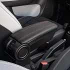 RATI ARMSTER 3 armrest CITROEN E-C3 AIRCROSS 2024-  [black, vegan leather, red stitching]