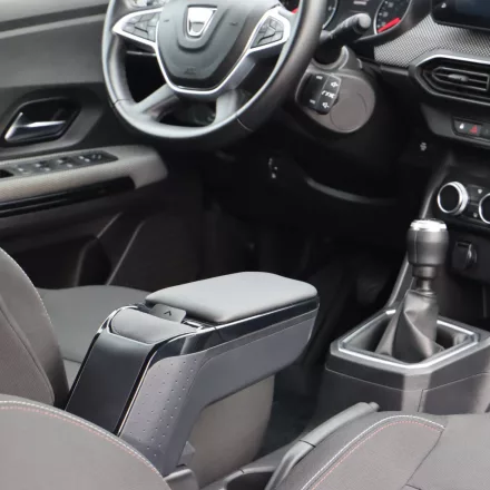 RATI ARMSTER 2 armrest DACIA JOGGER 2021-  [black,vegan leather]