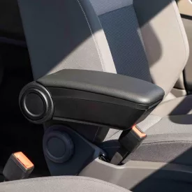   RATI ARMSTER 3 seat mounted armrest FORD CONNECT 2018-2023 without original elbowrest [black,vegan leather]
