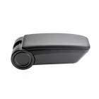 RATI ARMSTER 3 seat mounted armrest FORD ECOSPORT 2018- without original elbowrest [black,vegan leather]