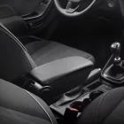 RATI ARMSTER 3 seat mounted armrest FORD FIESTA 2017-2023 without original elbowrest [black,vegan leather]