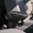 RATI ARMSTER 3 seat mounted armrest RAM PROMASTER 2014- with original elbowrest, 2 seater [black,fabric,PP]